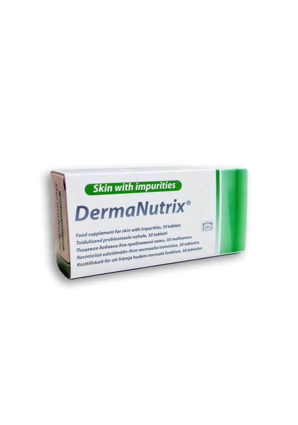 Dermanutrix supplement for Acne, 90tbl